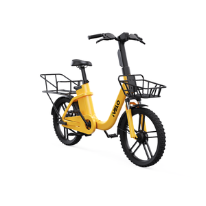 Vélo <span class=keywords><strong>cargo</strong></span> électrique modulaire partagé avec système IoT 4G intelligent pour la livraison de nourriture et de colis - Product Image 2