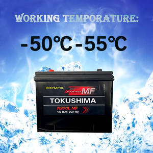 TOKUSHIMA N70Z 75D31 L/R鉛電池<span class=keywords><strong>12V</strong></span> 75Ah <span class=keywords><strong>MF</strong></span>ハイブリッド電池カーソーラー用 - Product Image 4