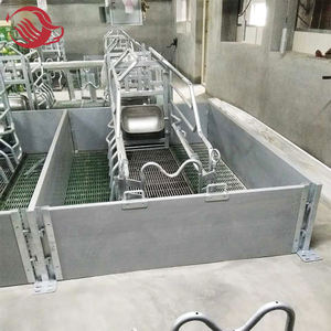 Pig Farming Equipment Sow Stainless Steel Feed <strong>Trough</strong> for for Farrowing Crates, Gestation Stall - Product Image 5
