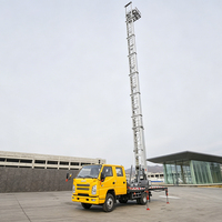 Camion élévateur à flèche télescopique JMC pour la manutention des matériaux, hauteur de travail 32m, 36m, 40m