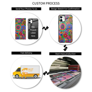 Ốp Điện Thoại Di Động Mandala Totem Flower, Ốp Nhựa Cứng Kính Cường Lực Cho <span class=keywords><strong>Iphone</strong></span> Xs 11 12 13 Pro Max Thiết Kế Theo Yêu Cầu - Product Image 2