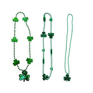 Collares para el Día <span class=keywords><strong>de</strong></span> <span class=keywords><strong>San</strong></span> <span class=keywords><strong>Patricio</strong></span>, Joyería para Disfraces <span class=keywords><strong>de</strong></span> la Fiesta <span class=keywords><strong>de</strong></span> Irlanda, Accesorios <span class=keywords><strong>de</strong></span> Collares con Trébol, Collar <span class=keywords><strong>de</strong></span> Trébol Verde - Product Image 1