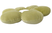 Coussin en peluche doux en forme de fleur pour sièges de voiture, coussin d'appoint pour chaise de bureau, coussins et oreillers de méditation pour salon