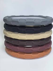 Housse de volant de voiture en cuir perforé antidérapant de haute qualité, nouvelle, en gros, pour Hiace avec protection et décoration - Product Image 5