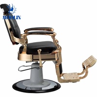 Silla de Masaje Plegable Portátil de Estilo Contemporáneo MOOLIN, Silla Hidráulica Reclinable para Salón de Belleza, Barbería, Sala de Estar y Hotel