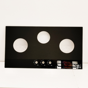 Appareils <span class=keywords><strong>de</strong></span> cuisine <span class=keywords><strong>en</strong></span> verre trempé Cuisinière à <span class=keywords><strong>gaz</strong></span> Cuisinière à <span class=keywords><strong>gaz</strong></span> intégrée 3 brûleurs Plaques <span class=keywords><strong>de</strong></span> <span class=keywords><strong>cuisson</strong></span> Sérigraphie Verre Écran tactile - Product Image 1