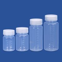 Bouteille ronde en plastique marron, résistante aux produits chimiques, en PP, à large ouverture, 10 ml, surface mate, avec bouchon à vis, vente chaude usine, OEM/ODM