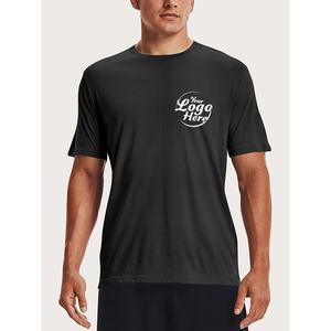 เสื้อยืดแขนสั้นสำหรับผู้ชายผ้าฝ้ายระบายอากาศได้ดีพิมพ์ลายลำลอง100% - Product Image 5