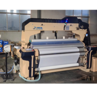 HURUI 170-360cm Métier à tisser à jet d'eau automatique à haute stabilité avec moteur Dobby électronique, équipement de machinerie textile