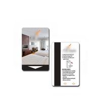 Carte-clé RFID personnalisée pour hôtel, carte de serrure de porte imprimée pour l'accès aux chambres d'hôtel