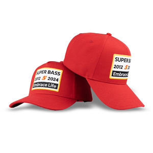 Casquette de baseball TCAP Chine ODM à 5 panneaux 100% coton avec applique et broderie personnalisée acceptée - Product Image 1