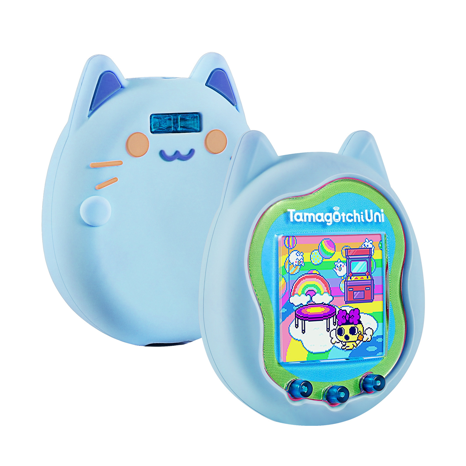 Copertina blu Tamagotchi Uni