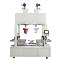 Nouvelle machine d'impression par tampon semi-automatique à deux couleurs à moteur servo haute efficacité pour la vaisselle en céramique