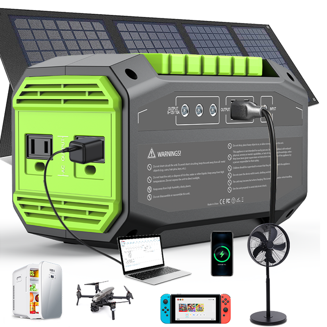 Popower Portable Power Station 200W 300w 500w 2000w Support Solar Panel Charge 200w Portable Power Bank Station