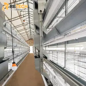 Automatic Chicken Cage Layer Cage Chicken Polutry Farming Chicken Cages for Africa Farm