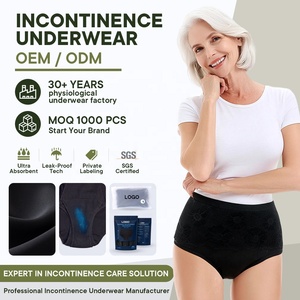 Sous-vêtements d'<span class=keywords><strong>incontinence</strong></span> Lynmiss ultra doux et respirants <span class=keywords><strong>pour</strong></span> femmes, séchage rapide, réutilisables, protection urinaire, vente en gros sous marque privée - Product Image 4