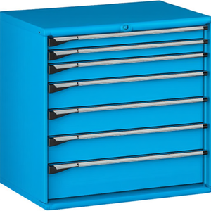 Fami Master Key Comfort <b>Drawer</b> Cabinet 7 <b>Drawers</b> 1020x726x1000 Mm Anthracite Grey Ral7016 <b>Tool</b> Storage - Product Image 2