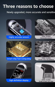 Detector de <span class=keywords><strong>alcohol</strong></span>ímetro para coche, medidor de <span class=keywords><strong>Alcohol</strong></span>, probador de aliento de <span class=keywords><strong>Alcohol</strong></span> Digital, Analizador de Gas de <span class=keywords><strong>Alcohol</strong></span> - Product Image 2