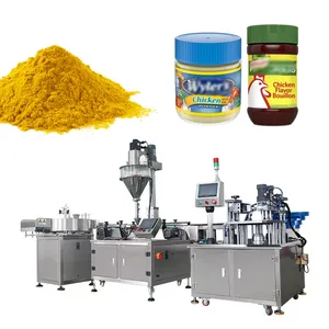 Foshan automatic stainless steel 304 1kg 10kg dry corn wheat flour detergent powder bottle packing machine