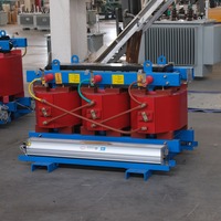 Transformateur de type sec 20KV 630kVA, transformateur de puissance à faible perte de puissance pour armoire électrique