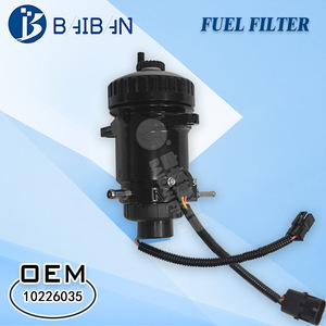 Ensemble filtre à carburant et séparateur d'eau et d'huile TP1256 pour véhicules diesel, taille standard noire avec faisceau de câbles - Product Image 2