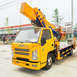 Diesel 4*2 Overhead Working Man <span class=keywords><strong>Lifter</strong></span> Bucket Camión de operación a gran altitud Camión de plataforma de trabajo aéreo - Product Image 6
