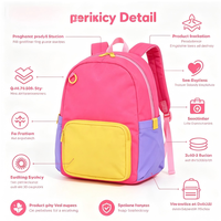 Mochilas Escolares Personalizadas al por Mayor con Logotipo Personalizado, Impermeables, Portátiles, para Adolescentes, Niñas, Bolsas de Libros Plegables, Mochilas Escolares para Niños