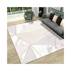 3D Printing Super Soft Microfiber Area Rug custom carpet crystal velvet washable rugs living room bay window rugs