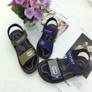 Sandalias de verano para niños pequeños, modelo BF028, talla 25-35, correa trasera, 1,05 dólares