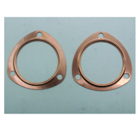 Joints de collecteur d'échappement en cuivre de 3 pouces réutilisables pour SBC BBC Ford 302 350 454 3" VA0296