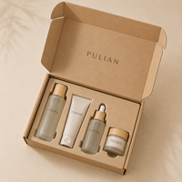 Solution d'emballage personnalisée tout-en-un, y compris des étiquettes pour boîtes d'expédition, des inserts et des cartons pour les marques de cosmétiques et de beauté