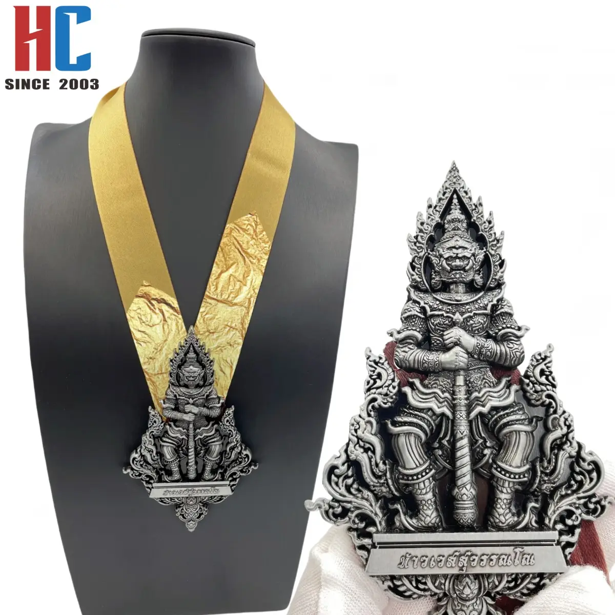 20 Jaar Fabriek Custom Thailand Marathon Award Runner Medaille