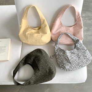 Sac à main léopard polyvalent en cuir PU, sac sous le bras, sac à bandoulière tendance pour femme - Product Image 1