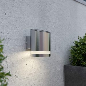 Edelstahl Solar-Wandleuchte Außen-LED-Wandlampe Wasserdichte Kabellose Gartenlaterne - Product Image 2