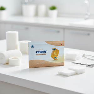 Apósito de Gasa Aceitosa con <span class=keywords><strong>Sulfato</strong></span> de Plata para el Cuidado de Heridas por Quemaduras e Incisiones Quirúrgicas - Product Image 6