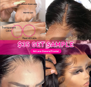 Peluca con malla frontal HD de pelo indio crudo, peluca de cabello humano de encaje completo sin pegamento alineada con cutícula virgen 100%, peluca Frontal de encaje para mujeres negras - Product Image 5