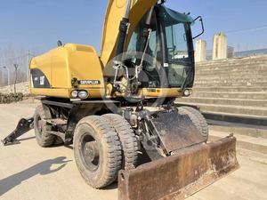 Excavadora de ruedas usada CAT M315D2/317D2 en stock excavadoras de segunda mano a la venta Shanghai Yard - Product Image 2