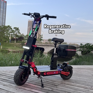 Potente Scooter Eléctrico Geofought R8 de 10000w 15000w con Batería Extraíble, Doble Tracción, Largo Alcance de 60-300KM, Batería de 40-100AH - Product Image 2