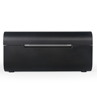 Nouvelle Imprimante Thermique Mini Noire pour Logistique, Étiquettes d'Expédition 4x6 et Autocollants Codes-barres 110mm, Produit en Stock