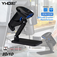 Pistolet à balayage à capteur rapide haute résolution YHDAA Scanner de codes à barres à balayage continu Scanner de magasin