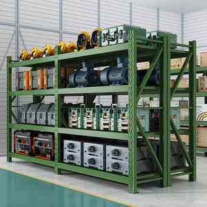 Industrial Steel Smooth Rolling Wheels 60x24x72 Extra Wide Retail Commercial <b>Shelving</b> <b>Unit</b> With Casters With Casters Set - Product Image 6