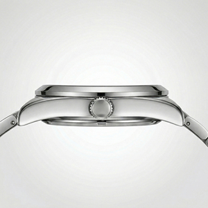 Jam Tangan Quartz Mewah Pria dengan Casing Stainless Steel, Ukiran Digital Custom, Tahan Air, Jam Tangan Olahraga untuk Wanita - Product Image 4