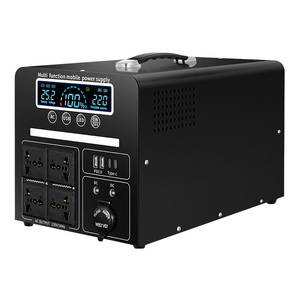 Estación de Energía Portátil de 1500WH con Inversor de Onda Sinusoidal Pura y Batería de Litio, Generador de 1000W 1200W 1600W 2000W 3000W - Product Image 2