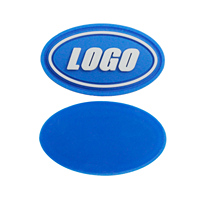 Nom de marque personnalisé en relief, logo 3d, étiquettes de patch en caoutchouc souple pour vêtements