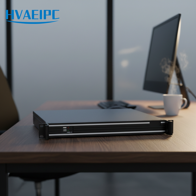 HVAEIPC 1U Rackmount Dual Network IPC Server | Core I7 6/8/13 Gen High-Performance Industrial Automation Embedded 128GB 4G Drive