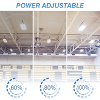 Hishine K7 LED linéaire haute baie lumière capteur intelligent 500W Dimmable industriel 200LM/W entrepôt éclairage aluminium 7 ans de garantie