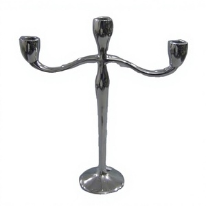 Soporte de candelabro de pilar sólido Vacaciones y Navidad Decorativo Portavelas elegante de buena calidad a precios razonables - Product Image 1