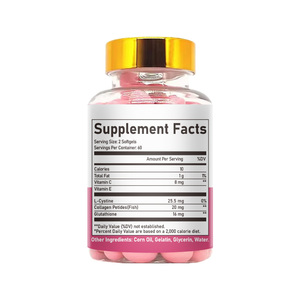 OEM 5000mg Natuurlijke <span class=keywords><strong>Softgel</strong></span> Capsules met L-Glutathion & Collageen voor Huidverzorging, Beautyproduct voor Volwassenen, Niet voor Zwangere Vrouwen - Product Image 3