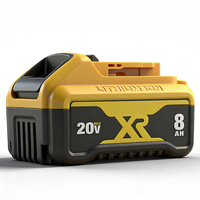 Batterie haute énergie DW 20V DCB208 8.0ah Batterie rechargeable Compatible avec les outils électriques Dewal