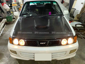 Capó de Carbono Ventilado con Toma de Aire para Starlet EP82 - Carbono 3K Ligero y Refrigeración del Motor - Product Image 2